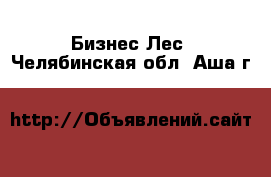 Бизнес Лес. Челябинская обл.,Аша г.